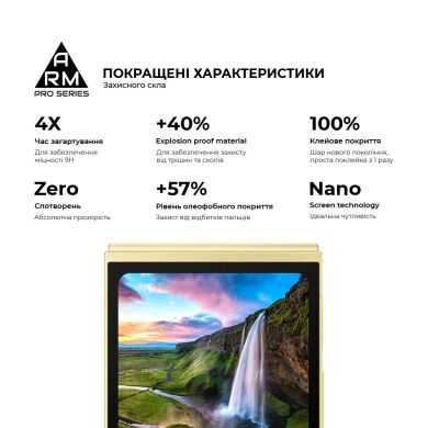 Захисне скло ArmorStandart Pro 5D для Samsung Galaxy Flip 6 / Flip 7 FE - Black