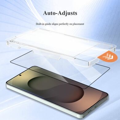 Защитное стекло LEREACH Tempered Glass Full Screen Protector для Samsung Galaxy S26 (S942) - Black