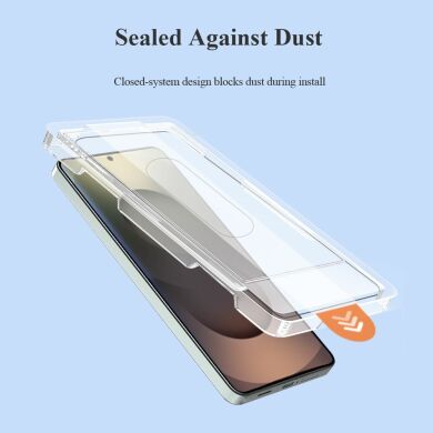 Защитное стекло LEREACH Tempered Glass Full Screen Protector для Samsung Galaxy S26 (S942) - Black