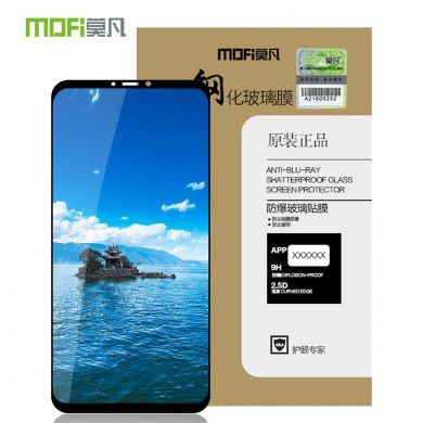 Защитное стекло MOFI 9H Full Cover Glass для Samsung Galaxy A9 2018 (A920) - Black