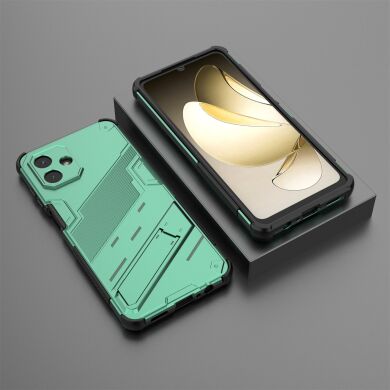 Защитный чехол Deexe Bibercas для Samsung Galaxy A07 (A075) - Green