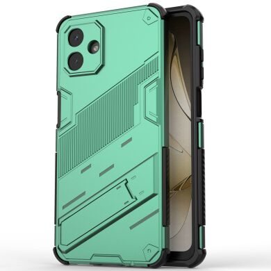 Защитный чехол Deexe Bibercas для Samsung Galaxy A07 (A075) - Green