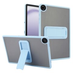 Защитный чехол Deexe Crystal Kickstand для Samsung Galaxy Tab A9 Plus (X210/216) - Baby Blue
