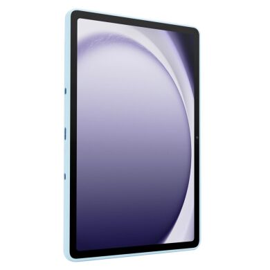 Защитный чехол Deexe Crystal Kickstand для Samsung Galaxy Tab A9 Plus (X210/216) - Baby Blue