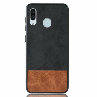 Захисний чохол Deexe Elegant Series для Samsung Galaxy A30 (A305) - Black