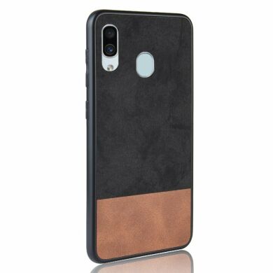 Захисний чохол Deexe Elegant Series для Samsung Galaxy A30 (A305) - Black