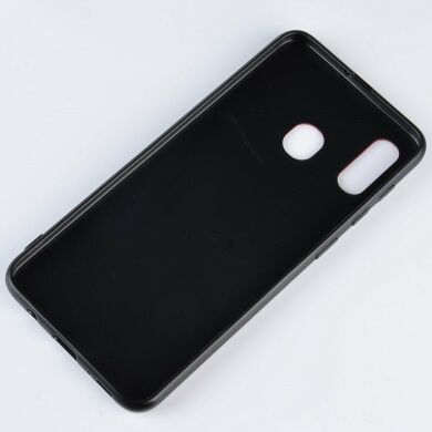 Захисний чохол Deexe Elegant Series для Samsung Galaxy A30 (A305) - Black