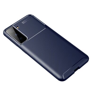 Защитный чехол Deexe Fusion для Samsung Galaxy S21 - Blue