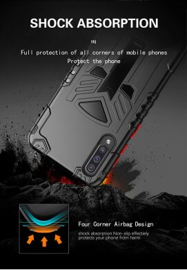Защитный чехол Deexe King Kong Series для Samsung Galaxy A30s (A307) / A50s (A507) - Blue