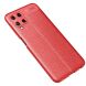 Захисний чохол Deexe Leather Cover для Samsung Galaxy A22 (A225) / M22 (M225) - Red