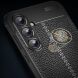 Защитный чехол Deexe Leather Cover для Samsung Galaxy A35 (A356) - Black. Фото 7 из 7