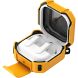 Защитный чехол Deexe Orbit Shield для Samsung Galaxy Buds 4 / Buds 4 Pro - Black / Yellow. Фото 2 из 8