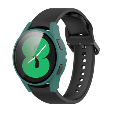 Защитный чехол Deexe Protective Frame для Samsung Galaxy Watch 4 (40mm) - Green