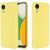 Захисний чохол Deexe Silicone Case для Samsung Galaxy A03 Core (A032) - Yellow