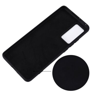 Защитный чехол Deexe Silicone Case для Samsung Galaxy A73 (A736) - Black