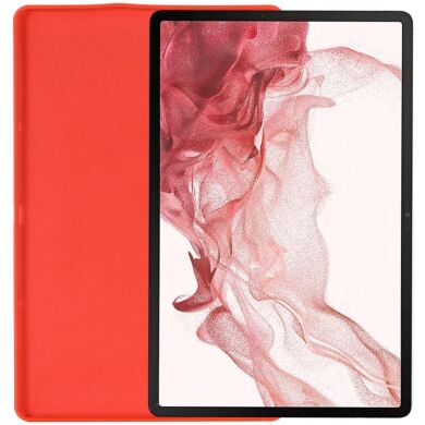 Захисний чохол Deexe Silicone Shell для Samsung Galaxy Tab S10 Plus - Red