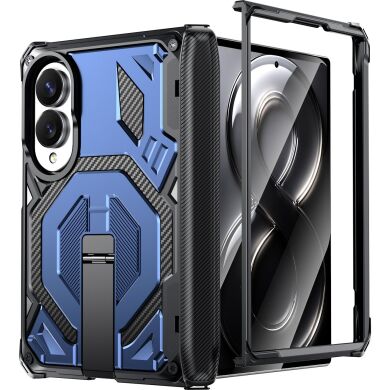 Защитный чехол Deexe Tank Stand для Samsung Galaxy Fold 8 - Blue