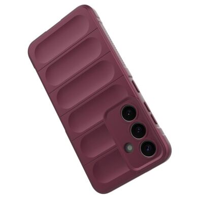 Защитный чехол Deexe Terra Case для Samsung Galaxy S25 (S931) - Wine Red