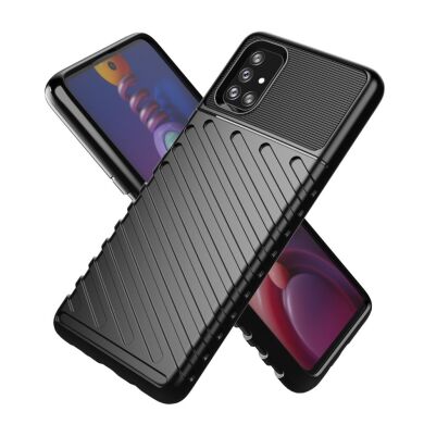Захисний чохол Deexe Thunder Series для Samsung Galaxy M51 (M515) - Black