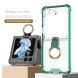 Захисний чохол GKK AirBag with Ring для Samsung Galaxy Flip 5 - Transparent Green