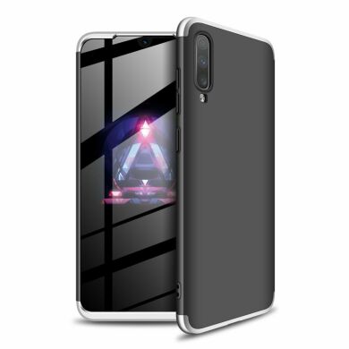 Защитный чехол GKK Double Dip Case для Samsung Galaxy A70 (A705) - Black / Silver