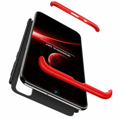 Защитный чехол GKK Double Dip Case для Samsung Galaxy M30s (M307) / Galaxy M21 (M215) - Black / Red