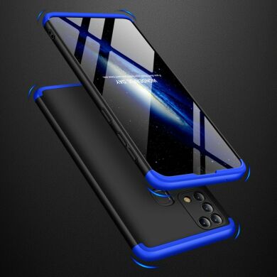 Защитный чехол GKK Double Dip Case для Samsung Galaxy M31 (M315) - Black / Blue