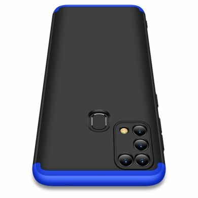 Защитный чехол GKK Double Dip Case для Samsung Galaxy M31 (M315) - Black / Blue