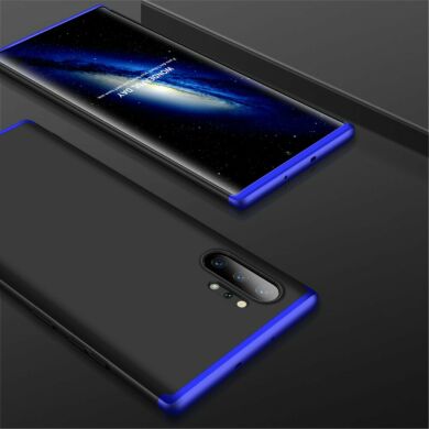 Защитный чехол GKK Double Dip Case для Samsung Galaxy Note 10+ (N975) - Black / Blue
