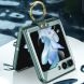 Защитный чехол GKK Elegant Case для Samsung Galaxy Flip 5 - Midnight Green. Фото 3 из 7