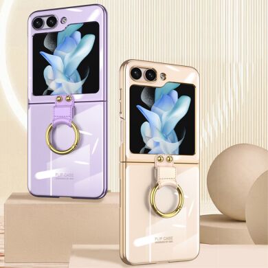 Защитный чехол GKK Elegant Case для Samsung Galaxy Flip 5 - Blue