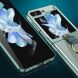 Защитный чехол GKK Elegant Case для Samsung Galaxy Flip 5 - Midnight Green. Фото 4 из 7