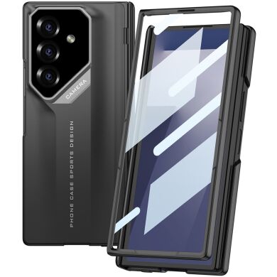 Защитный чехол GKK Hinge Shield для Samsung Galaxy Fold 7 - Black