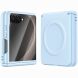Защитный чехол GKK Magnetic Matte Case для Samsung Galaxy Flip 8 - Blue. Фото 2 из 5