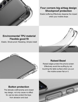 Защитный чехол IMAK Airbag MAX Case для Samsung Galaxy A55 (A556) - Transparent