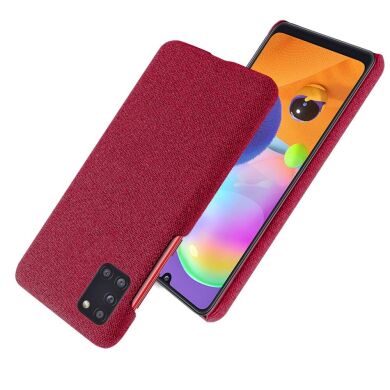 Захисний чохол KSQ Cloth Style для Samsung Galaxy A31 (A315) - Red
