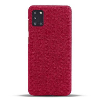 Защитный чехол KSQ Cloth Style для Samsung Galaxy A31 (A315) - Red