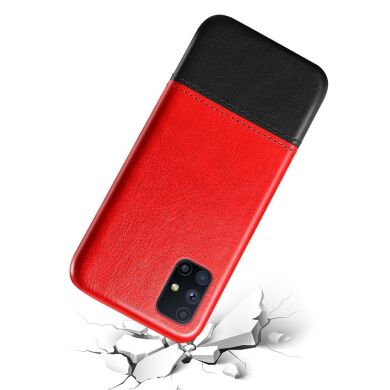 Захисний чохол KSQ Dual Color для Samsung Galaxy M51 (M515) - Red / Black