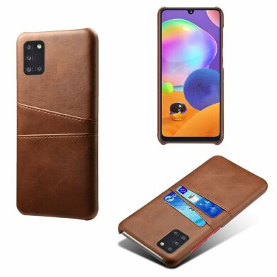 Защитный чехол KSQ Pocket Case для Samsung Galaxy A31 (A315) - Brown