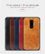 Захисний чохол MOFI Leather Cover для Samsung Galaxy A6+ 2018 (A605), Red