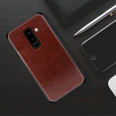 Защитный чехол MOFI Leather Cover для Samsung Galaxy A6+ 2018 (A605) - Brown