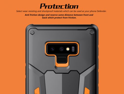 Защитный чехол NILLKIN Defender II для Samsung Galaxy Note 9 - Green