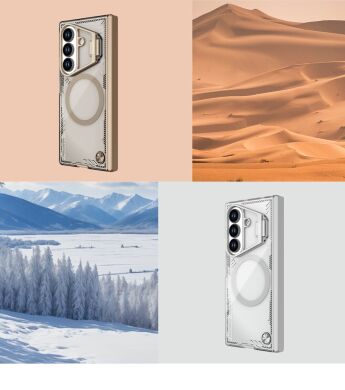 Захисний чохол NILLKIN Iceblade Prop Magnetic (Precise Cut-out) (FF) для Samsung Galaxy Fold 7 - Gold