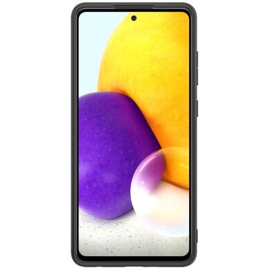 Захисний чохол NILLKIN Synthetic Fiber для Samsung Galaxy A72 (А725) - Black