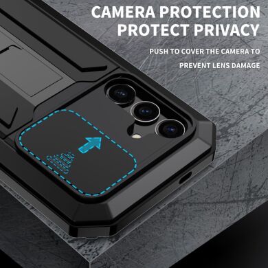 Захисний чохол R-JUST Armadillo для Samsung Galaxy S24 - Black