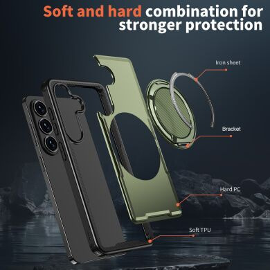 Захисний чохол Reframe Grip MagSafe для Samsung Galaxy S26 Plus (S947) - Black