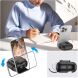 Захисний чохол Reframe Leather Texture для Samsung Galaxy Buds 3 / Buds 3 Pro - Black