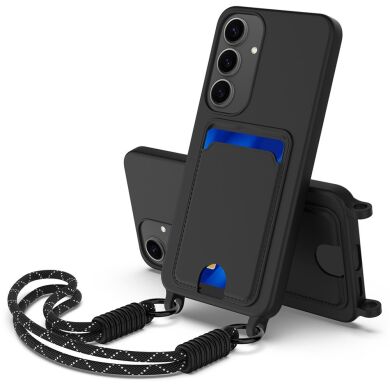 Защитный чехол Reframe Silicone Holder для Samsung Galaxy S24 (S921) - Black