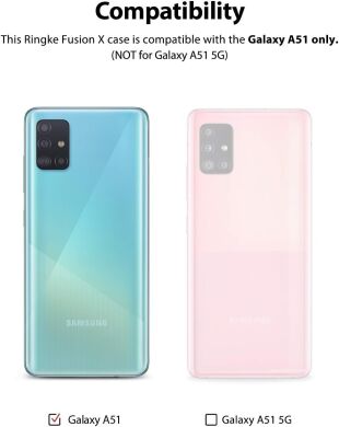 Защитный чехол Ringke Fusion для Samsung Galaxy A51 (А515) 8809688899706 - Clear