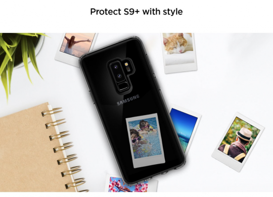 Защитный чехол SGP Ultra Hybrid для Samsung Galaxy S9 Plus (G965) - Crystal